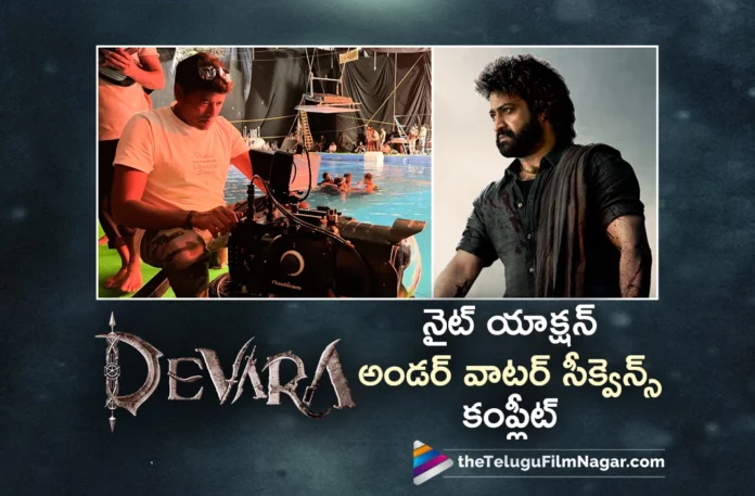 cinematographer rathnavelu update on devara movie shooting