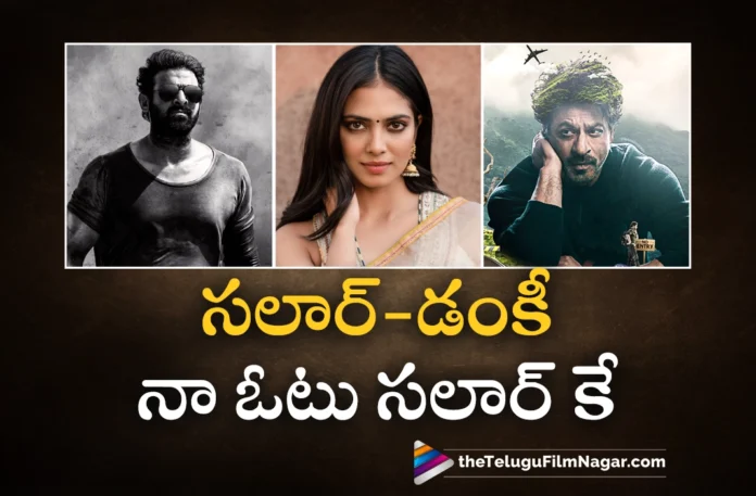 malavika mohanan interesting comments on salaar movie