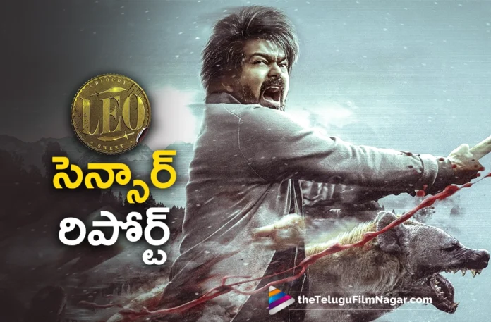 vijay leo movie completes censor formalities