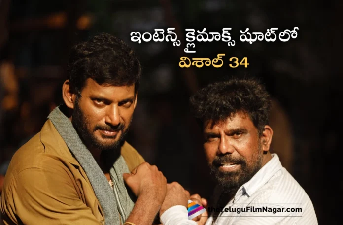 vishal 34 movie shooting update