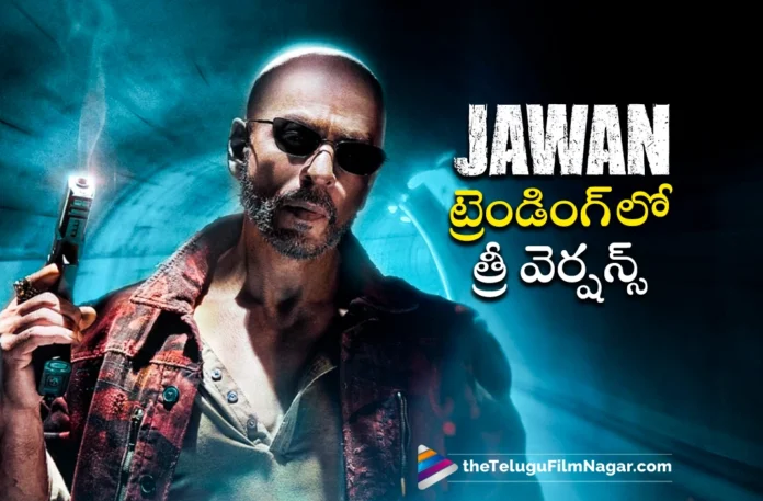 Jawan Hindi, Telugu and Tamil Trending at Top 3 spot on Netflix