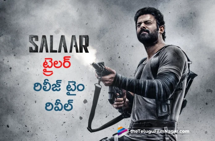 Salaar Trailer Release Time Revealed