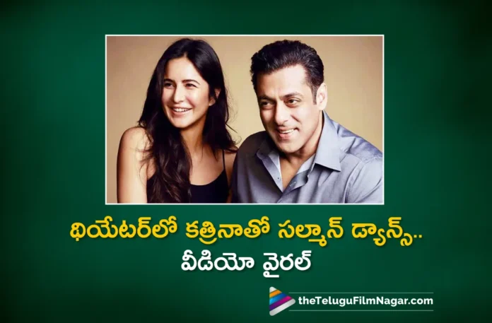 Salman Khan and Katrina Kaif Dance To Tiger 3 Song in Theatre, Video Goes Viral