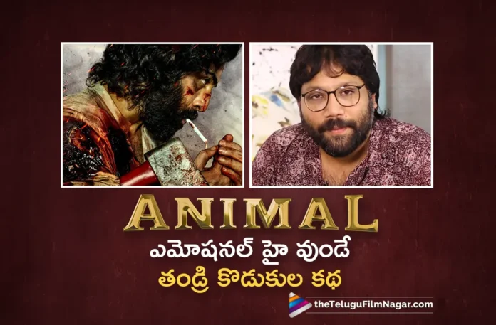 sandeep vanga shares interesting facts about animal movie