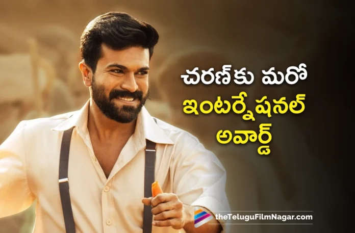ram charan got golden bollywood actor award