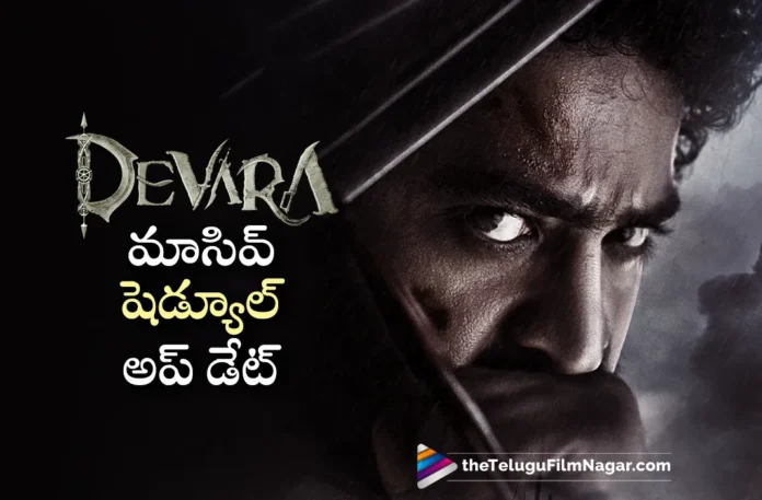 jr ntr devara movie massive schedule started