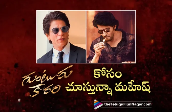 shah rukh khan interesting post on guntur kaaram