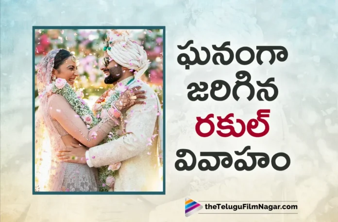 Rakul Preet Singh and Jackky Bhagnani tie the knot in Goa