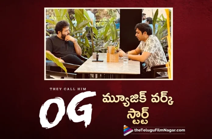 Sujeeth and Thaman Begins Musical Work for OG