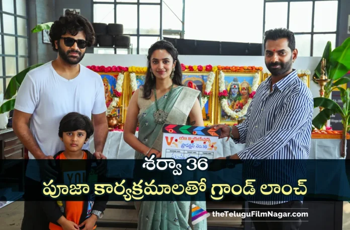 sharwanand 36 movie grand launch