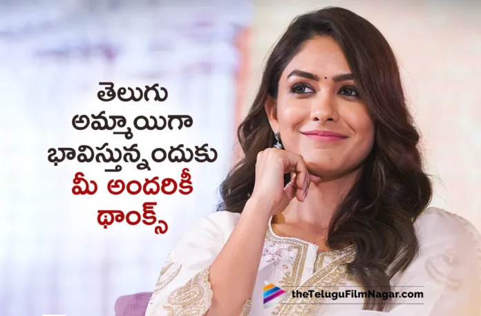 Family Star Movie Press Meet Actress Mrunal Thakur Thanks To Telugu Audience