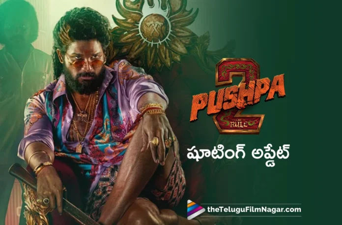 pushpa 2 shooting update