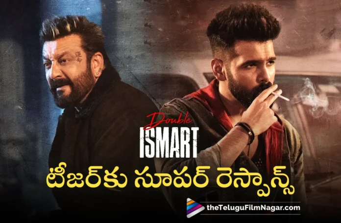 Double ISMART teaser gets a SENSATIONAL response