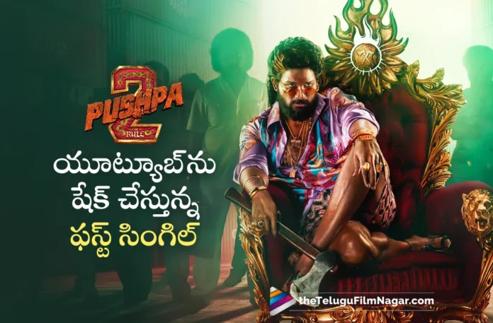 Pushpa 2 First Single Crosses 100 Million Views in YouTube