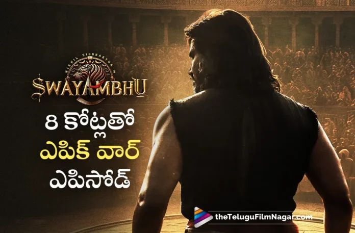 Nikhil Swayambhu Movie Action Scene Shooting With Huge Budget
