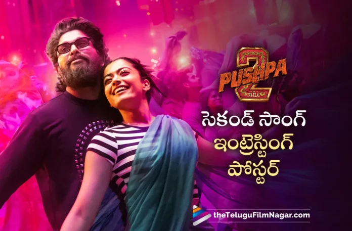 pushpa 2 second song interesting poster revealed