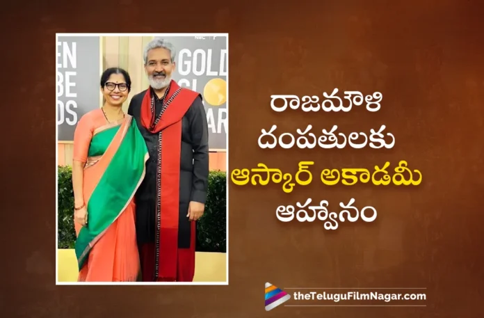 Oscars 2025 SS Rajamouli and His Wife Rama Invited To Join The Academy Membership