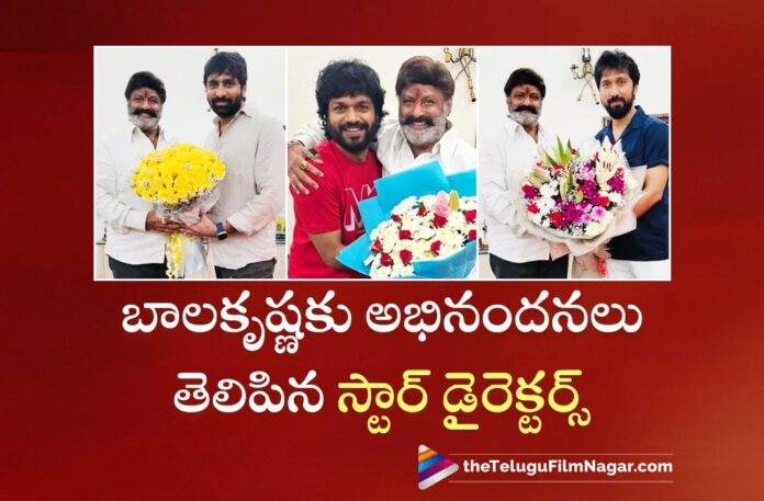 TFI Star Directors Congratulated Nandamuri Balakrishna For Winning Hat-trick as MLA