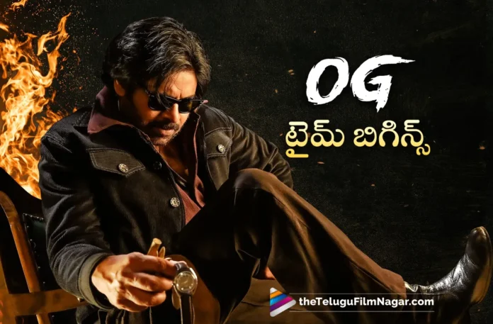 powerful poster out from pawan kalyan OG movie