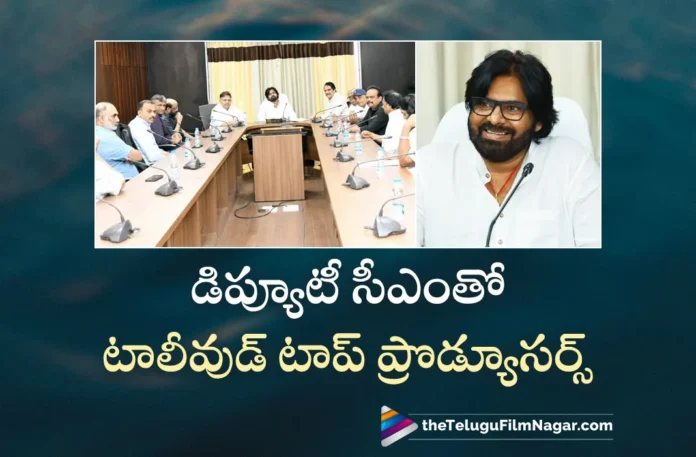tollywood top producers meet deputy cm pawan kalyan
