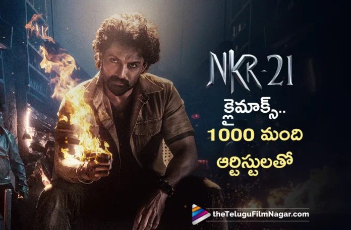 Nandamuri Kalyan Ram's NKR21 Intense Climax Shoot Completed with 1000 Artists