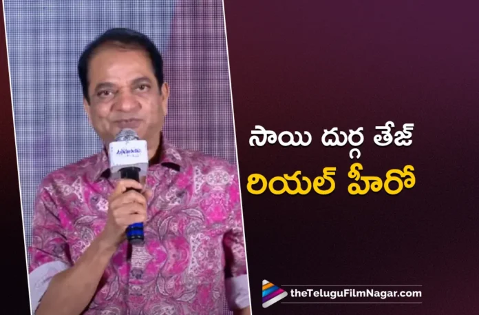 Usha Parinayam Director Vijaya Bhaskar Says Sai Durga Tej is a Real Hero
