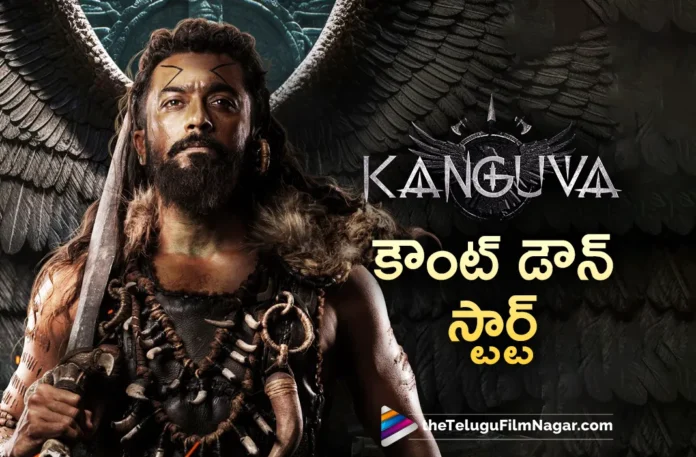 suriya kanguva movie count down starts
