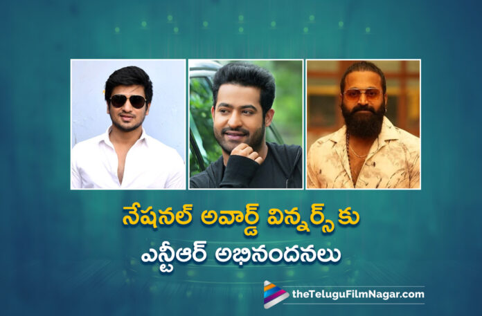 jr ntr congratulations to national award winners