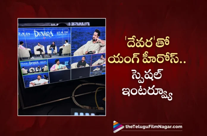 Siddu Jonnalagadda and Vishwak Sen Special Interview with NTR For Devara Promotions