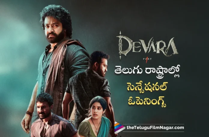 sensational openings for devara in telugu states