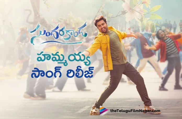 Hammayya Song Released From Sundarakanda Hammayya Song Released From Sundarakanda