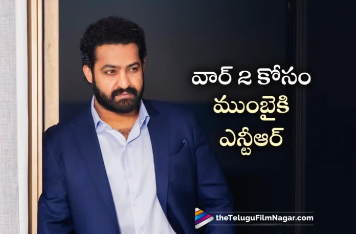 Jr NTR reaches Mumbai for WAR 2 shoot