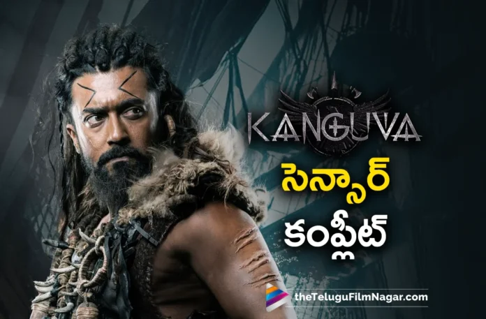 kanguva censor formalities completed kanguva censor formalities completed