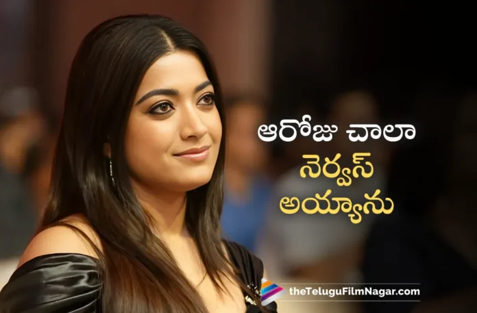 Actress Rashmika Mandanna Praises Icon Star Allu Arjun in Pushpa 2 Mumbai Event