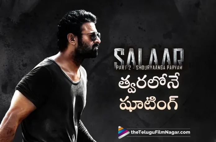 Hombale Films Calls Rebel Star Prabhas To Join For Salaar 2 Shooting