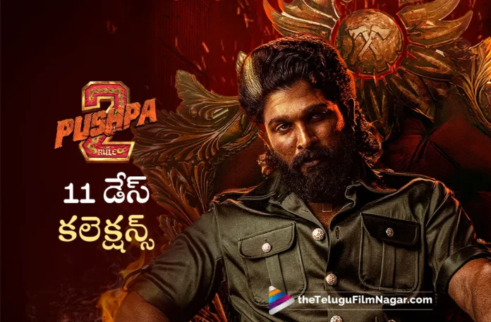 Pushpa 2 The Rule Worldwide Box Office Collection of 11 Days