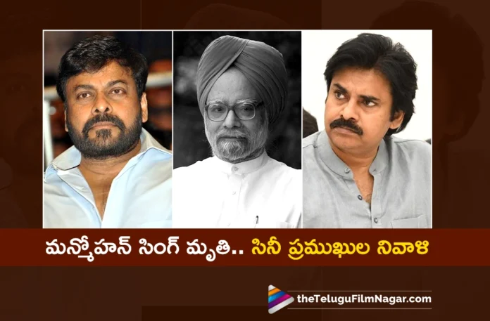 Tollywood Celebs Mourns on Former PM Manmohan Singh Passes Away