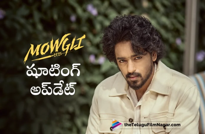 Roshan Kanakala's Mowgli 2025 Shooting Update