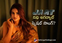 Actress Nidhhi Agerwal Special Song For Sunny Deol' JAAT is A Fake News