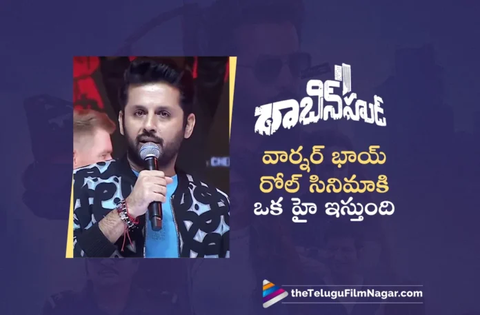 David Warner's Character Creates Great Impact on Robinhood, Says Hero Nithiin