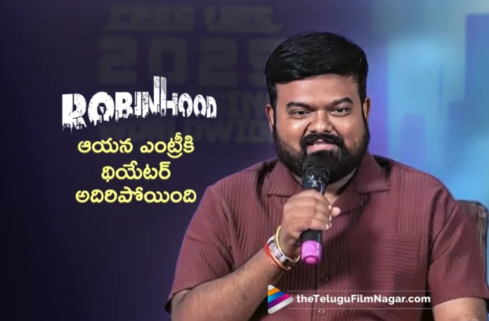 Director Venky Kudumula Thanks Telugu Audience For Robinhood Success,Telugu Filmnagar,Latest Telugu Movies News,Telugu Film News 2025,Tollywood Movie Updates,Latest Tollywood Updates,Robinhood Official Trailer,Nithiin,Sreeleela,Venky Kudumula,GV Prakash,Mythri Movie Makers,Robinhood Movie,Robinhood,Nithiin Robinhood,Robinhood Nithiin Latest Movie,Nithiin Sreeleela Movie,Nithiin Latest Movies,Robinhood Telugu Movie,Robinhood David Warner,Sreeleela Movies,Sreeleela New Movie,Robinhood Movie Updates,Robinhood Movie News,Robinhood Success,Robinhood Success Celebration,Director Venky Kudumula,Venky Kudumula Movies,Venky Kudumula Latest Movie,Venky Kudumula New Movie,Venky Kudumula About Robinhood Movie,Venky Kudumula Interview,Venky Kudumula Exclusive Interview,Venky Kudumula Latest Interview,Director Venky Kudumula About David Warner Role,David Warner