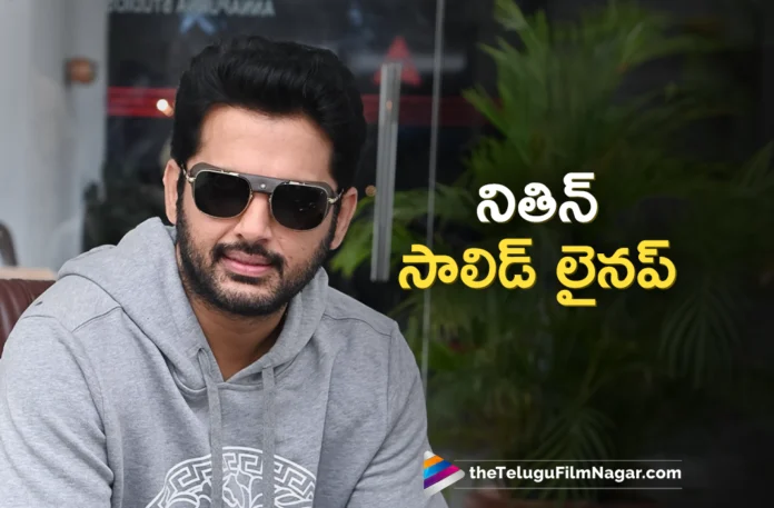 Hero Nithiin Has A Solid Lineup Of Upcoming Movies,Telugu Filmnagar,Latest Telugu Movies News,Telugu Film News 2025,Tollywood Movie Updates,Latest Tollywood Updates,Robinhood,Hero Nithiin,Actor Nithiin,Nithiin Movies,Nithiin New Movies,Nithiin Latest Movies,Nithiin Upcoming Movies,Nithiin New Movie Updates,Nithiin Latest Movie Updates,Nithiin Latest Film Updates,Nithiin Lineup Of Upcoming Movies,Nithiin Upcoming Lineup Movies,New and Upcoming Movies Of Nithiin,Nithin's Strong Lineup Hints at a Solid Comeback,Nithiin’s Upcoming Lineup of Films,Robinhood Movie,Venky Kudumula,Nithiin and Venky Kudumula Movie,Thammudu,Venu Sriram,Nithiin And Venu Sriram Movie,Yellamma,Balagam Venu,Vikram Kumar,Nithiin And Vikram Kumar Movie,Thammudu Movie,Nithiin Thammudu Movie,Yellamma Movie,Nithiin Yellamma Movie