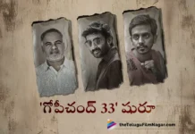 Macho Star Gopichand Joins Hands With Director Sankalp Reddy For Gopichand33
