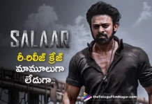 Rebel Star Prabhas' Salaar Crossing 1 Cr in Advance Bookings For Re-release