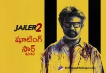 Super Star Rajinikanth's Jailer 2 Shoot Begins Today