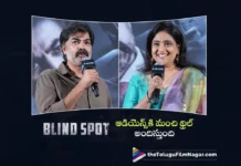 Blind Spot Gives Best Theatrical Experience For Audience- Actors Gayatri Bhargavi and Ravi Varma