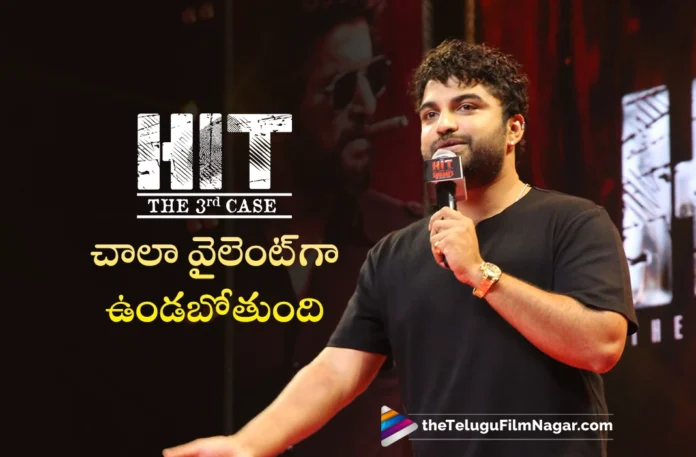 Hero Viswak Sen Praises Natural Star Nani at Hit 3 Pre Release Event