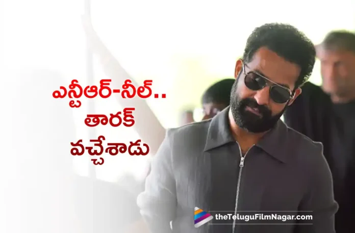 Man of Masses NTR Joins For NTR-Neel Movie Shooting