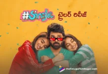 Sree Vishnu's Single Trailer Released