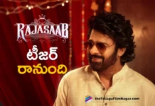 The RajaSaab teaser will be out in mid-May